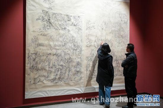 河北美术馆举办毗卢寺壁画展，数字化复刻再现恢弘气象，毗卢寺壁画展亮相河北美术馆，邀您共赏艺术盛景