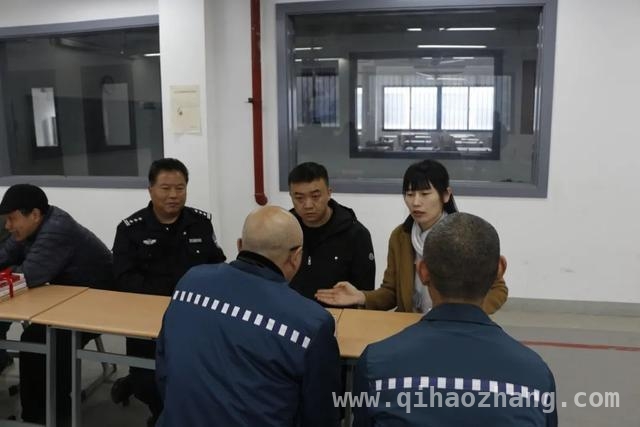 金山区司法局入青浦监狱，开启服刑人员新生之旅