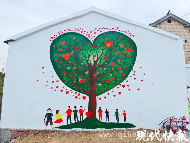 墙绘焕新助残空间，南京高校践行公益担当