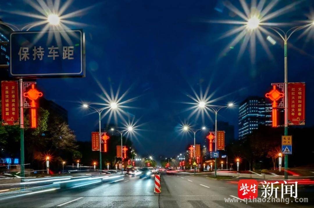 港城“掌灯人”：以智慧照明绘就城市新画卷，张家港市城市照明升级：低碳节能，营造宜居港城