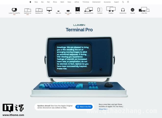 苹果官网现虚拟电脑，竟是Apple TV推广新招 苹果用虚拟电脑“套路”，为Apple TV吸引粉丝