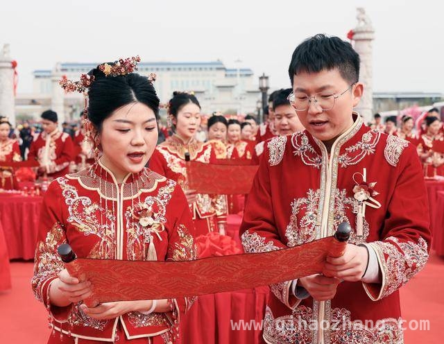 “皖美之约”集体婚礼，100多对新人喜结连理，2025亳州百人集体婚礼，浪漫瞬间全记录