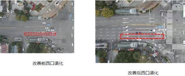 昆明北京路与白云路交叉口交通优化，通行效率显著提升，北京路与白云路交叉口：交通优化带来新变化