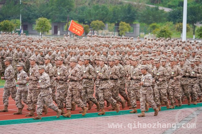4月1日！武警重庆总队春季新兵教育训练开训动员大会燃情举行