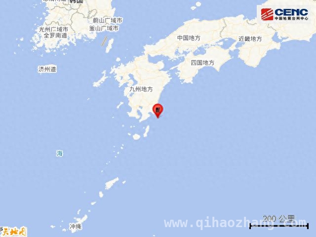 6.2级地震袭击日本九州岛，周边城市还好吗？ 突发！日本九州岛附近海域6.2级地震，影响几何？